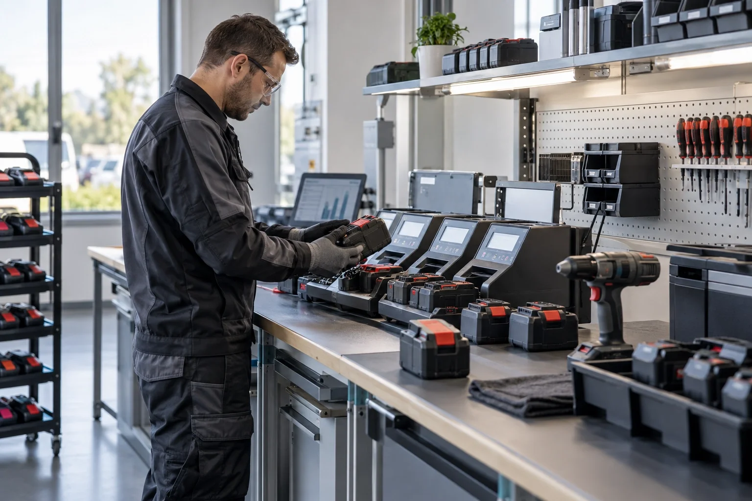 Persönliche Beratung zu Wartung und Reparatur einer Maschine